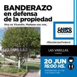 #20J: productores y entidades del norte cordobés convocan a un banderazo en rechazo a los planes expropiatorios del gobierno