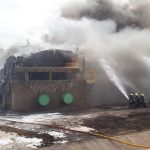 Gran incendio en AcaBio: sin heridos, importantes daños materiales
