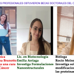 Jóvenes profesionales obtuvieron Becas Doctorales en el CONICET