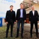 Manuel Calvo recorrió las obras del Polo Científico Tecnológico en San Francisco