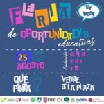La Feria de Oportunidades Educativas se pospuso para el 25 de agosto por razones climáticas
