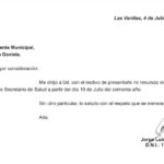 Jorge Cravero presentó su renuncia indeclinable al gabinete de Mauro Daniele