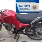 Las Varillas: Detuvieron a un joven de 17 años que conducía una moto robada