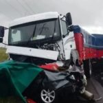 Dos muertos por un choque frontal en la ruta nacional 158