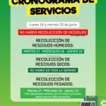 Las Varillas: Cronograma de servicios con motivo de los feriados del lunes 16 y viernes 20 de junio