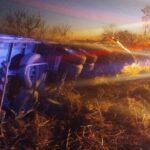 Choque de camiones en la ruta 158