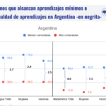 En Argentina, solo el 7,4% de las adolescentes de bajo nivel socioeconómico alcanza aprendizajes mínimos en Matemática