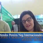 Jorge Bollatti de Pellfood junto a empresarios de Brasil en ExpoAlfa 2025