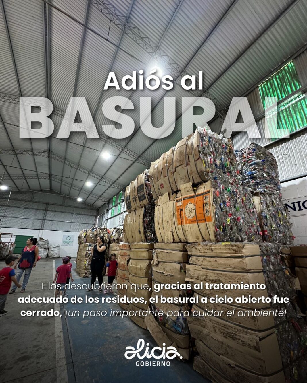 Adios al basural en Alicia