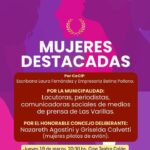 La Municipalidad de Las Varillas destaca la labor de mujeres periodistas y locutoras