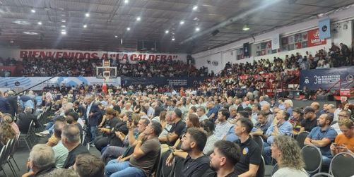 Reunion con Chiqui Tapia