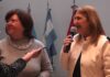 Rueda de prensa de Graciela Brarda y Alejandra Priasco en Las Varillas