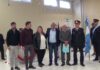 Discursos del Intendente y del Presidente de Bomberos Voluntarios Voluntarios de Pozo del Molle y entrega de aportes