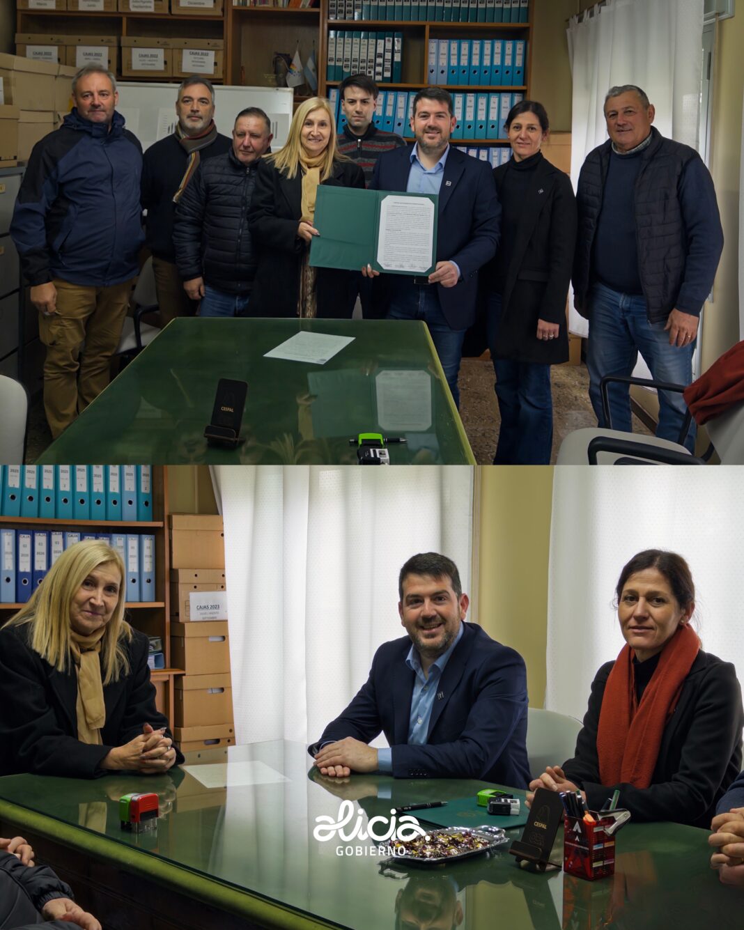 Convenio Municipalidad de Alicia y CESPAL