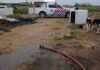 Bomberos de Villa Nueva rescataron 30 terneros de un incendio