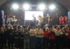 Llaryora encabezó el 65° aniversario de los bomberos voluntarios de Marcos Juárez