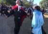 Himno, Pericón Nacional, Academia Gloria López Díaz y actuación de Los Fogoneros en los festejos por el Día de la Independencia en Pozo del Molle