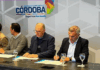El Intendente Mauro Daniele firmó un convenio para la ejecución de obras de cordón cuneta en Las Varillas