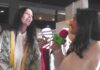 Mariela Montoya y su stand de Marinda con los kimonos más bonitos