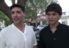 El orfebre Jorge Sacavino junto a Federico Tissera en los 70 años de Casa Tissera