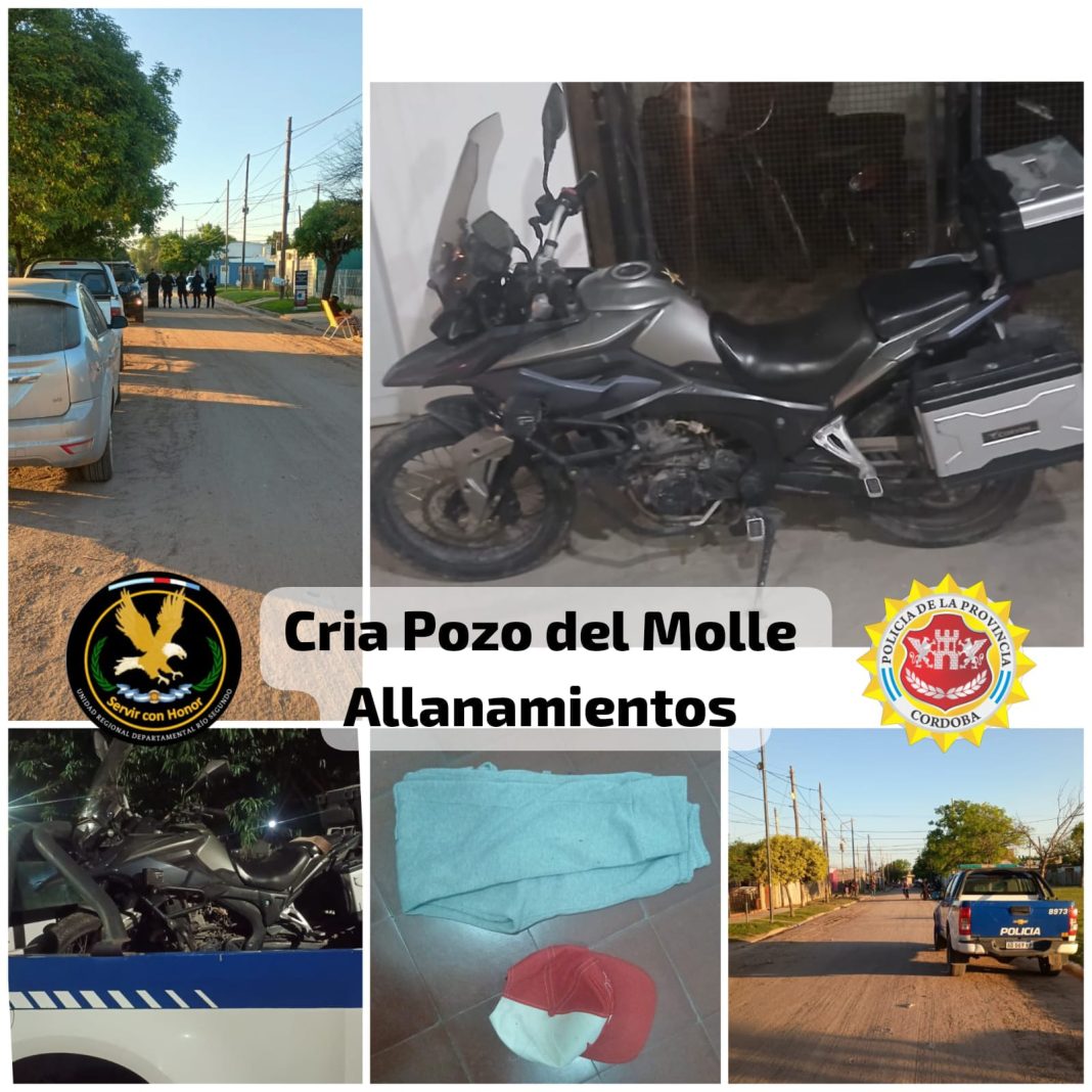 Allanamientos Pozo del Molle