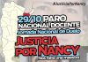 CTERA convoca a Jornada Nacional de duelo, paro nacional y movilizaciones en todo el país para exigir justicia por Nancy Godoy