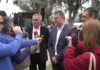 Con la presencia de Augusto Pastore y Gustavo Tévez, se realizó la apertura de la Expo de Las Varillas y Fiesta de Colectividades